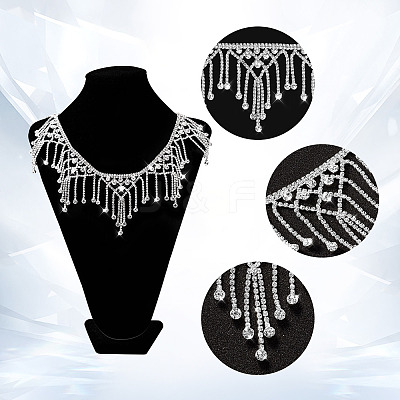 1 Yard Alloy Rhinestone Cup Chains LCHA-CD0001-01-1