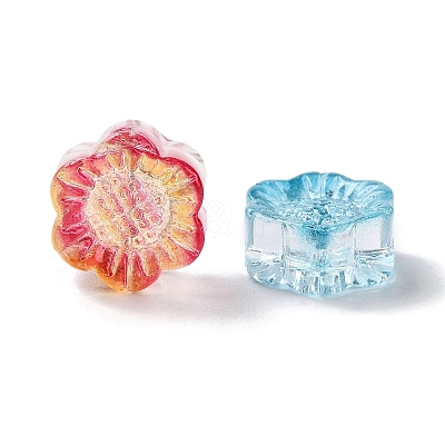 Transparent Glass Beads GLAA-O023-24-1