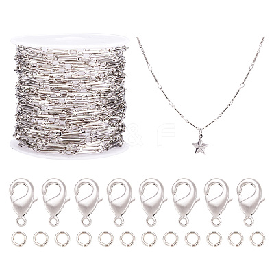 DIY Brass Necklaces/Bracelets Making Kits DIY-TA0011-05A-1
