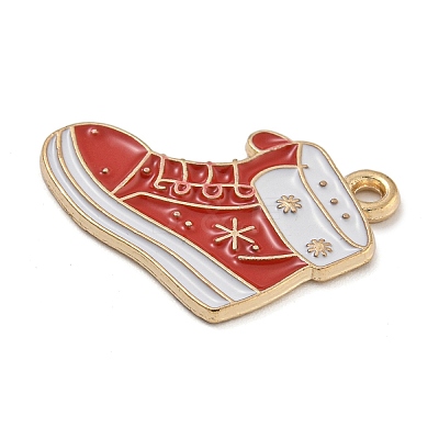 Christmas Theme Alloy Enamel Pendants ENAM-Z019-01C-1
