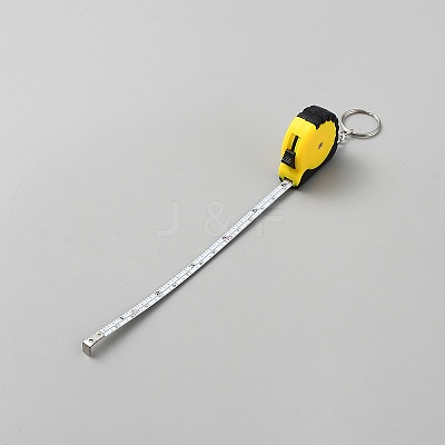 TPR & ABS & Stainless Steel Tape Measures AJEW-WH0481-61E-1