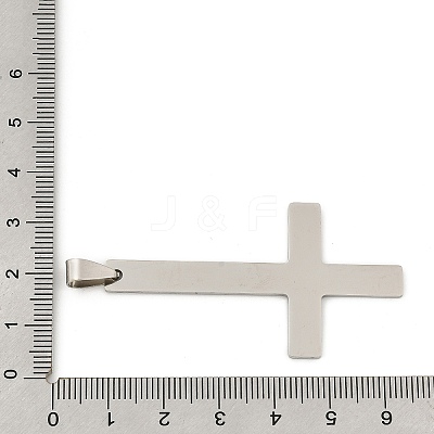 201 Stainless Steel Pendants STAS-Q341-01B-P-1