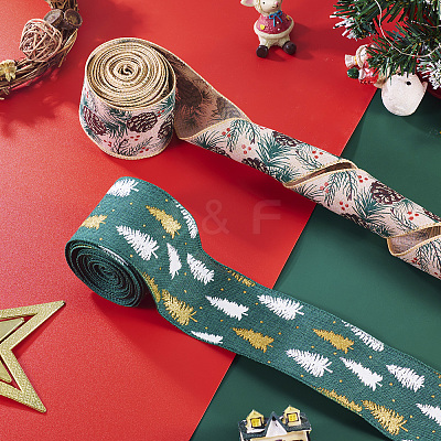10 Yards 2 Colors Christmas Theme Jute Cord OCOR-TA0002-09A-1