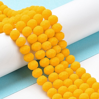 Glass Beads Strands EGLA-A034-P6mm-MD04-1
