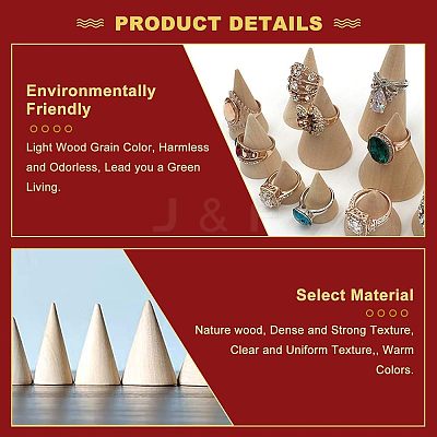Wooden Ring Displays RDIS-FG0001-04-1