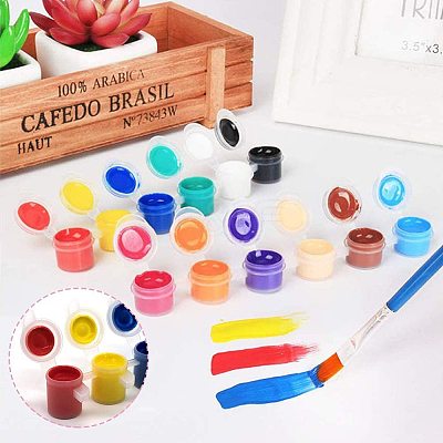3ml 6 box Plastic Empty Paint Palette TOOL-PH0016-56-B-1