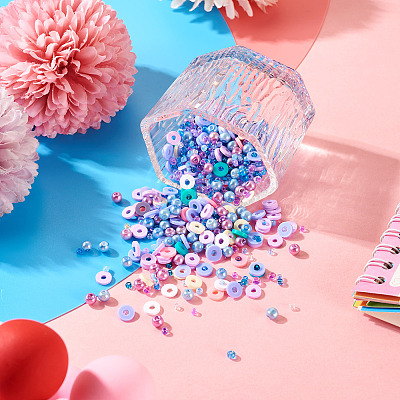 DIY Beads Jewelry Making Finding Kits DIY-TAC0009-10I-1
