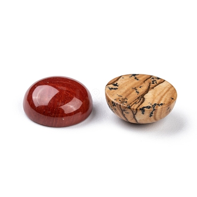 Natural Gemstone Cabochons G-H1596-FR-15mm-M-1