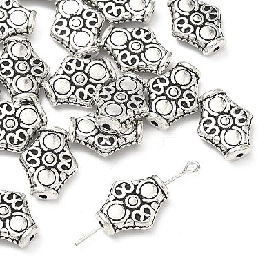 Tibetan Silver Alloy Beads X-LF10426Y-1