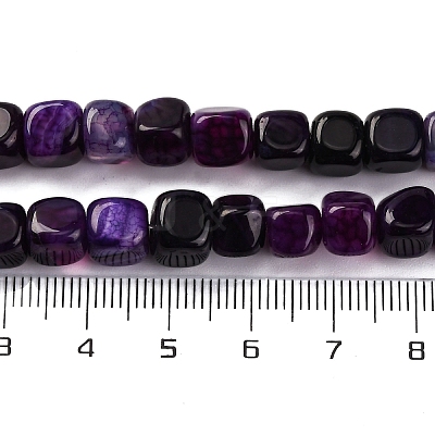Natural Dragon Veins Agate Beads Strands G-G177-E10-01-1