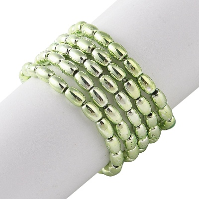 Electroplate Beads Strands EGLA-H104-02B-1