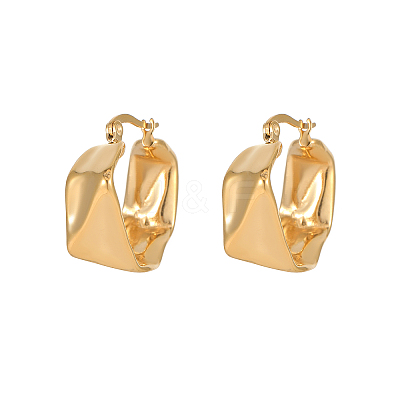 Elegant European Style 304 Stainless Steel Gold-Plated Women's Earrings WS1374-1-1