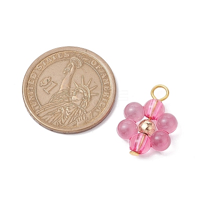 Acrylic Pendants PALLOY-JF02688-1
