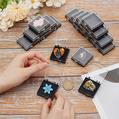 Plastic Box with Sponge CON-WH0106-12A-1