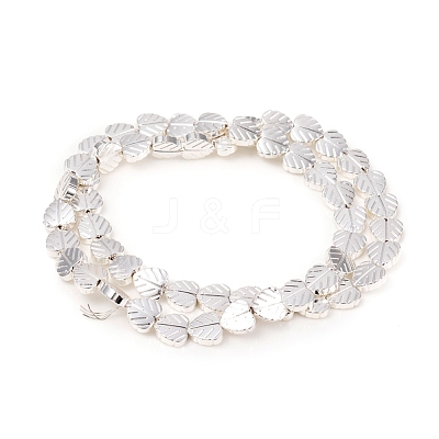 Electroplated Non-magnetic Synthetic Hematite Beads Strands G-F682-08-S-1