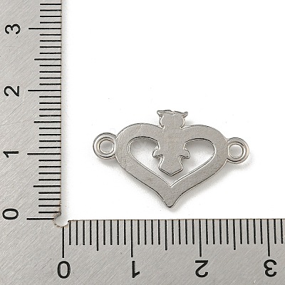 Tarnish Resistant 304 Stainless Steel Connector Rhinestone Settings STAS-I307-549P-1