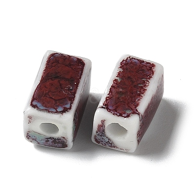 Handmade Porcelain Beads PORC-L080-D01-1