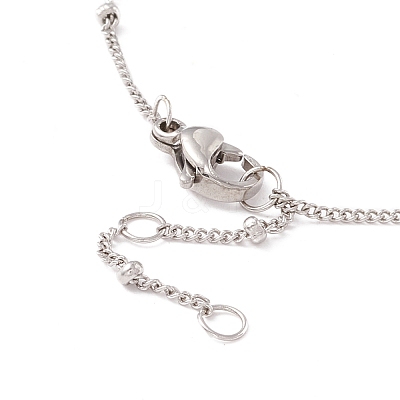 Colorful Cubic Zirconia Ring with Sun Link Bracelet with 304 Stainless Steel Satellite Chain for Women BJEW-F428-02P-1