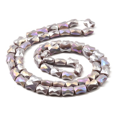 AB Color Plate Glass Beads Strands EGLA-P051-06A-B05-1