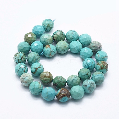 Natural Magnesite Beads Strands G-D0012-01E-1
