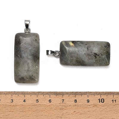 Natural Labradorite Pendants GG-CBAA0EE-01P-12-1