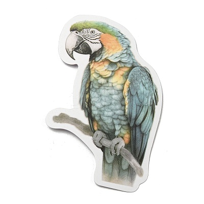 50Pcs Animal PVC Self-Adhesive Cartoon Stickers STIC-B001-04-1