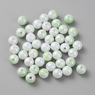 Opaque Acrylic Beads SACR-CJC0008-02H-1