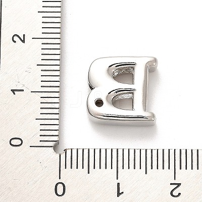 Rack Plating Brass Cubic Zirconia Beads KK-L210-008P-B-1