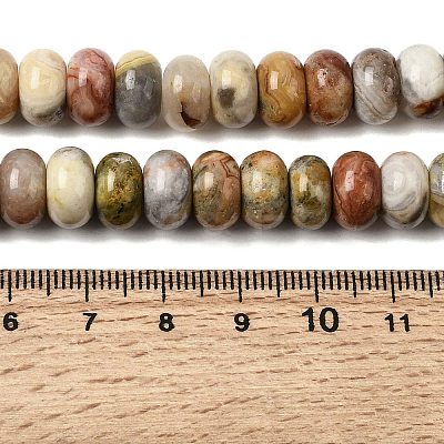 Natural Crazy Agate Beads Strands G-G102-C11-01-1