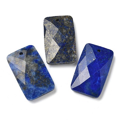Natural Lapis Lazuli Pendants G-Z071-04G-1