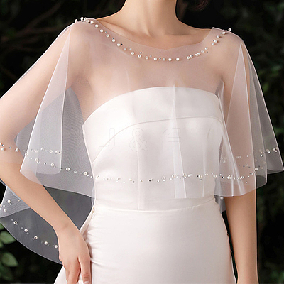 Lady Tulle Collars AJEW-WH0502-34B-1