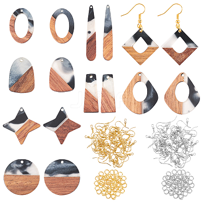 DIY Dangle Earring Making Kits DIY-OC0005-82-1