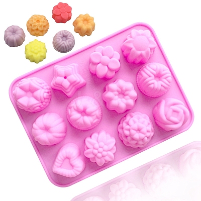 Flower Soap Silicone Molds SOAP-PW0001-072-1