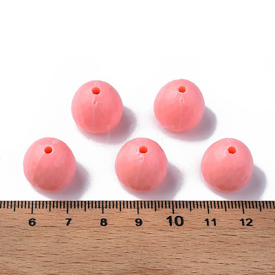 Opaque Acrylic Beads MACR-S373-10A-A08-1
