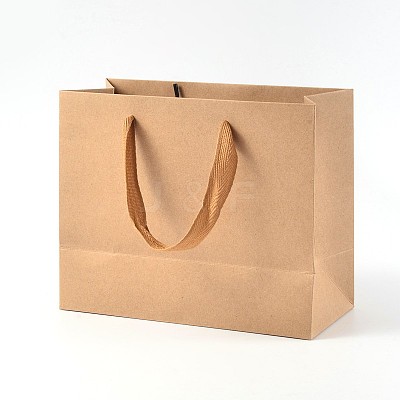 Rectangle Kraft Paper Bags LS-AJEW-L047B-01-1