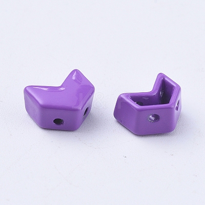 Spray Painted Alloy Multi-Strand Links PALLOY-G268-L01-028-1