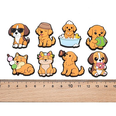 Dog Theme PVC Cabochons PL-CBAF507-02-1