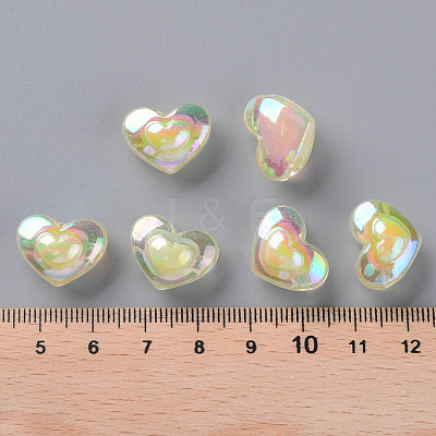 Transparent Acrylic Beads TACR-S152-08B-07-1