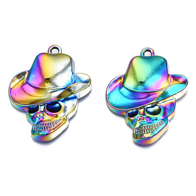 Rainbow Color Alloy Pendants PALLOY-N156-196-NR-1