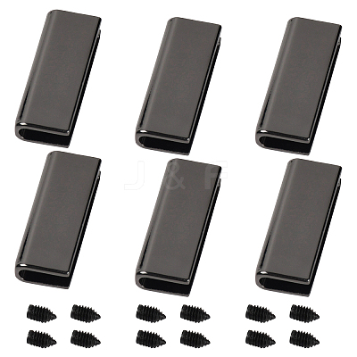 6 Sets Zinc Alloy Bag Corner Protectors FIND-GF0002-93B-1