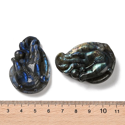 Natural Labradorite Cabochons G-I368-B04-1