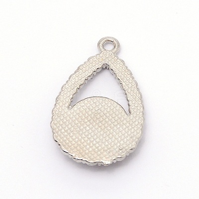 Zinc Alloy Enamel Pendants LS-PALLOY-TAC0022-07-1