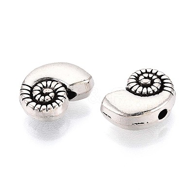 Tibetan Style Alloy Beads TIBEB-T004-02AS-1