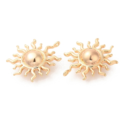 Brass Pendants KK-G468-38G-1