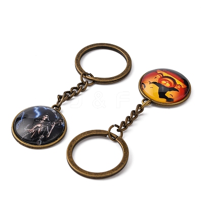 Alloy Keychain KEYC-F028-68AB-M-1