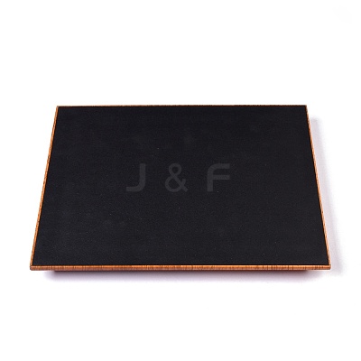 Rectangle Wood Pesentation Jewelry Bracelets Display Tray ODIS-P008-19B-02-1