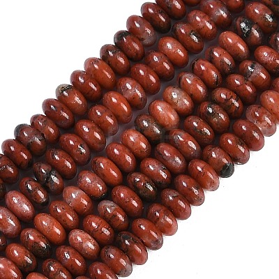 Natural Brecciated Jasper Beads Strands G-K343-C28-01-1