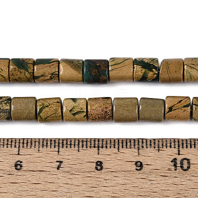 Natural Verdite Stone Beads Strands G-T141-89A-1