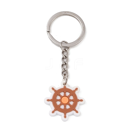 Cartoon PVC Pendant Keychain KEYC-U001-01B-1