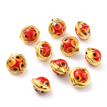 Handmade Lampwork Beads LAMP-B002-01G-C-1